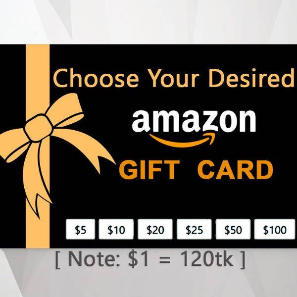 Amazon Gift Card | Amazon Balance Reload From Bangladesh